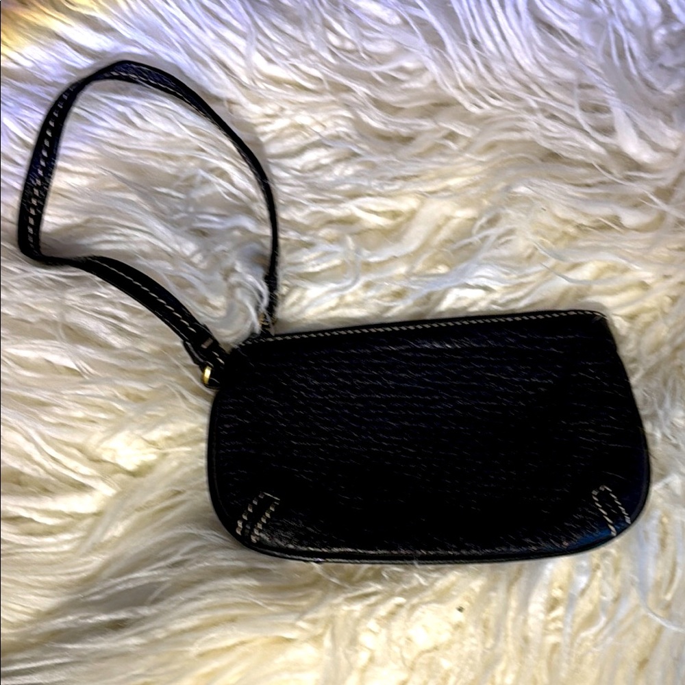 329.  Black Wristlet Clutch